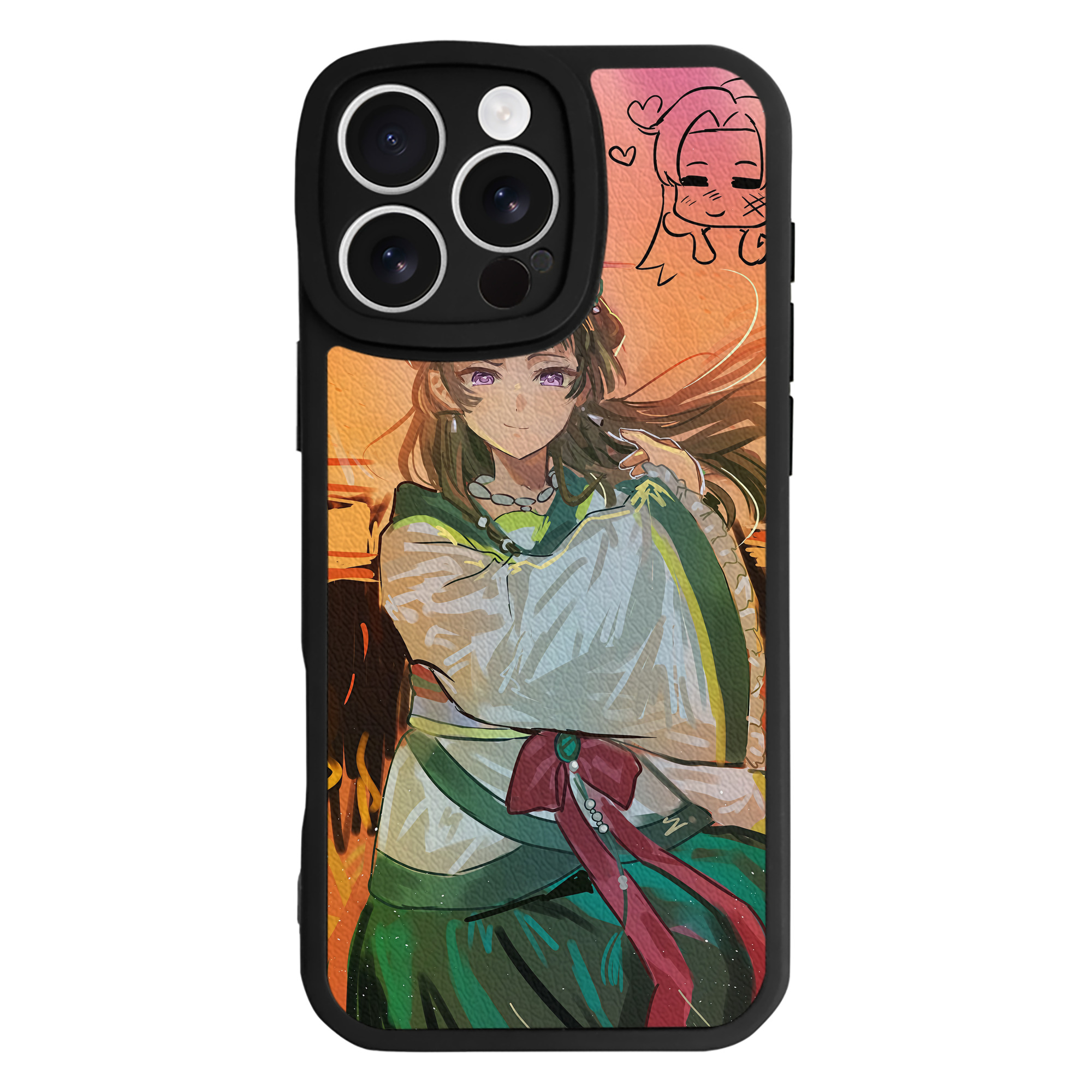 薬屋のひとりごと The Apothecary Diaries 【iPhone 16シリーズ対応】シリコンスマホケース（レザー調） 材質：シリコン